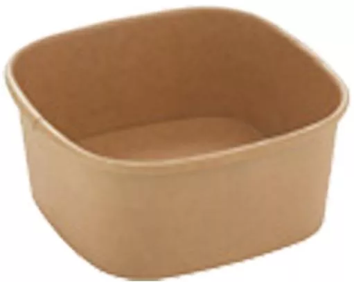 Μπωλ Διαφόρων Χρήσεων Sabert από Χαρτί Kraft 13x13x5cm 50τμχ
