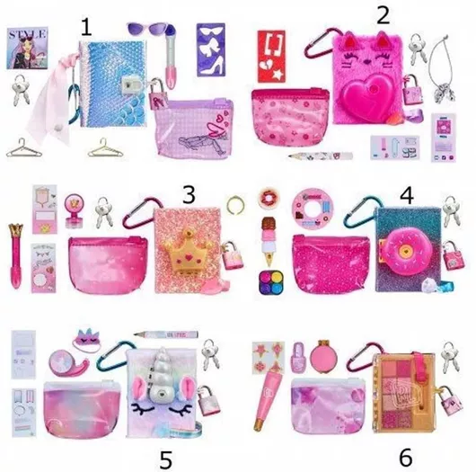 Μίνι Ημερολόγιο με Εκπλήξεις Giochi Preziosi Real Littles για 3+ Ετών