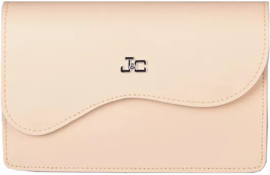 Γυναικεία Τσάντα J&C JACKYCELINE από Δέρμα Cipria