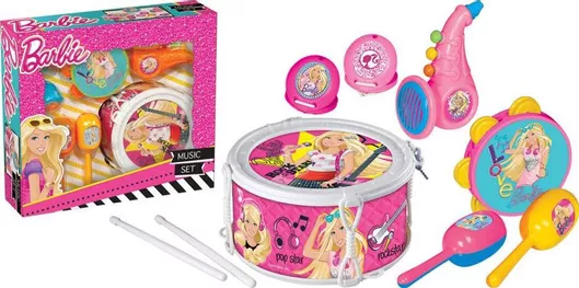 Μουσικό Παιχνίδι Dede Σετ Barbie για 3+ Ετών