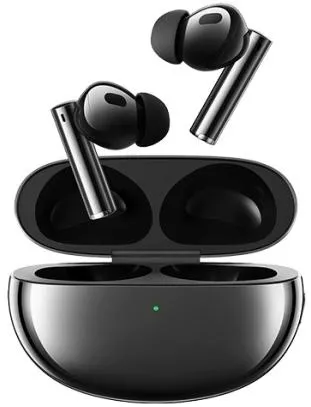 Realme Buds Air 6 Pro Bluetooth Handsfree Ακουστικά με Αντοχή στον Ιδρώτα & Θήκη Φόρτισης Μαύρο