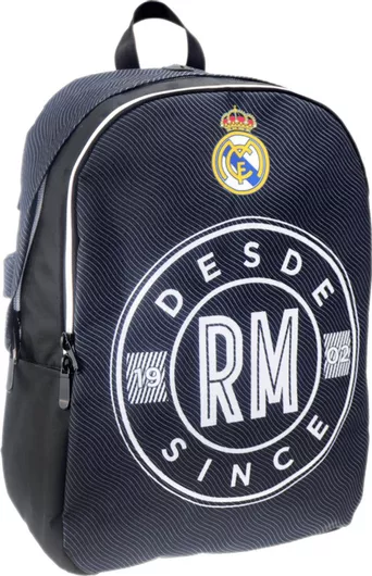 Σχολική Τσάντα Πλάτης Δημοτικού Διακάκης Real Madrid Desde RM Μαύρο 32x15x45cm