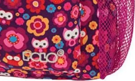 Σχολική Τσάντα Πλάτης Νηπιαγωγείου Polo Mini Owl Ροζ 23x10x31cm 2018