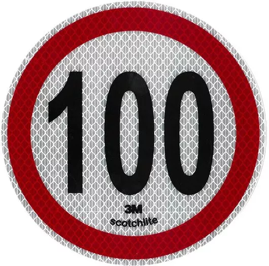 Αυτοκόλλητο Σήμα Ταχύτητας Φορτηγού Auto Gs 100 3m