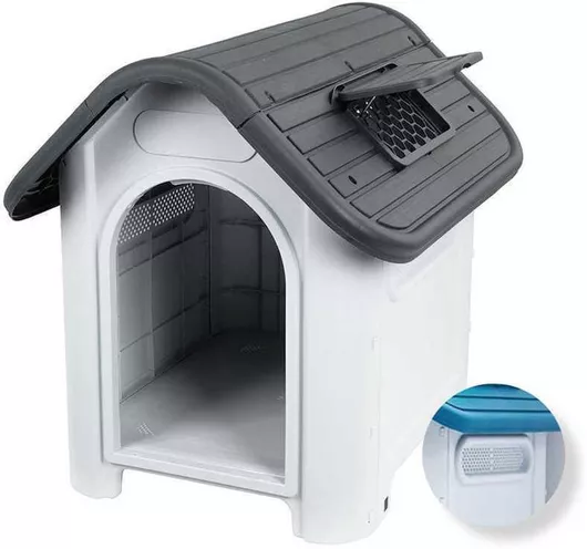 Σπιτάκι Σκύλου Glee Olympus 75x59.2x66cm Γκρι