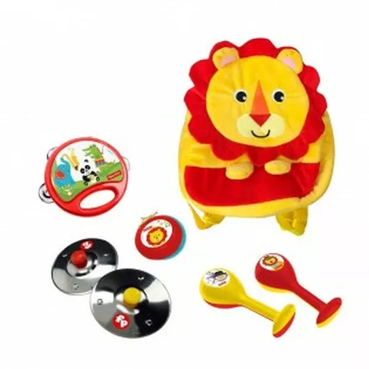 Σετ Μουσικά Παιχνίδια Fisher Price 7556954 με Τσαντάκι 7τμχ για 3+ Ετών