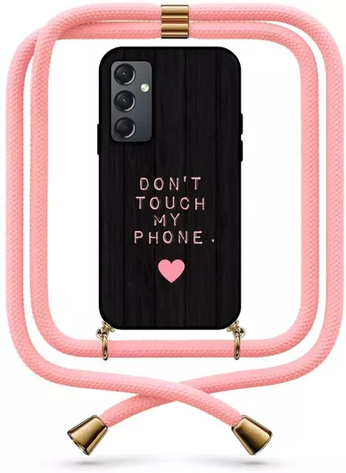 Θήκη Κινητού Back Cover για Samsung Galaxy A55 με Κορδόνι 9727 - Πλαστικό - Don'T Touch