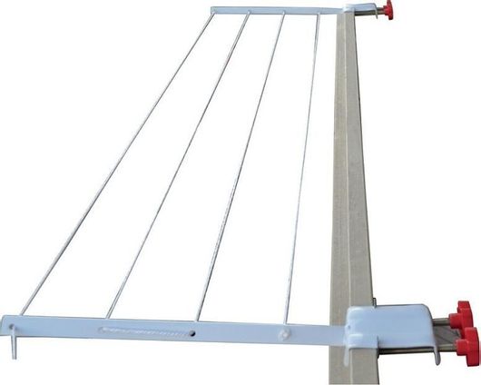 Απλώστρα Aplostrak Ήρα Βιδωτή Μέταλλο για το Μπαλκόνι με Μήκος Απλώματος 11m