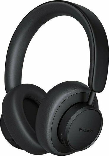 Headphones BlitzWolf BW-ANC5 Ασύρματα Bluetooth Over Ear με 50 ώρες Λειτουργίας Μαύρο