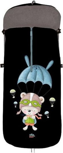 Ποδόσακος Καροτσιού Interbaby Paracaidista Universal με Βελούδινη Επένδυση 105x46cm