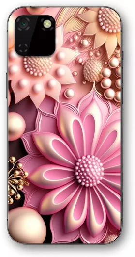 Θήκη Κινητού Back Cover για Huawei Y5P 2020 - Πλαστικό - 3D Flowers 9630