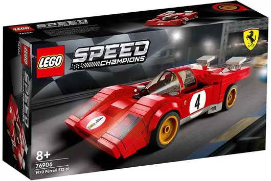Lego Speed Champions: 1970 Ferrari 512 M για 8+ Ετών #76906