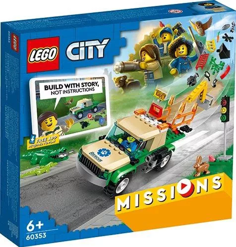Lego City: Wild Animal Rescue Missions για 6+ Ετών #60353