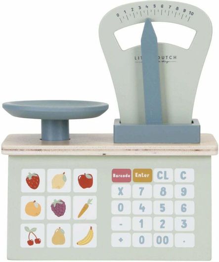 Παιδική Ζυγαριά Little Dutch από Ξύλο 21cm για 3+ Ετών