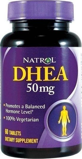 Natrol DHEA 50mg 60 Ταμπλέτες