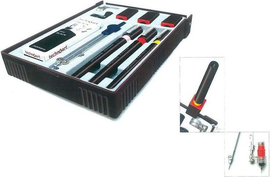 Ραπιδογράφος Isomars Technoart Σετ Ραπιδογράφοι με Διαβήτη 0.2 / 0.4 / 0.6mm