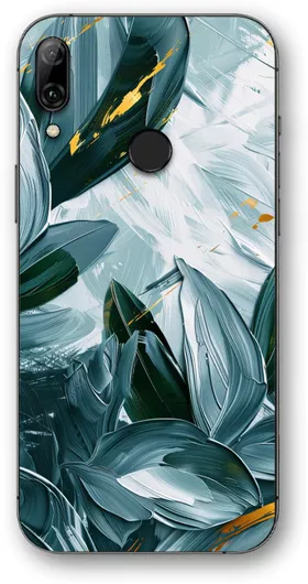 Θήκη Κινητού Back Cover για Honor 10 Lite - Πλαστικό - Leaves Paint 91218