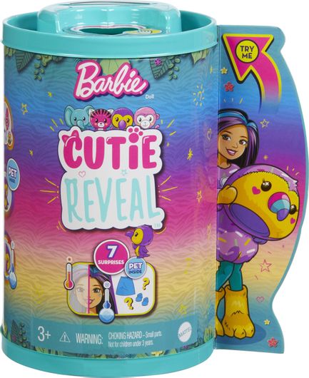 Barbie Cutie Reveal Παπαγαλάκι για 3+ Ετών