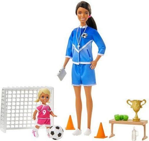 Σετ Barbie Soccer Coach για 3+ Ετών