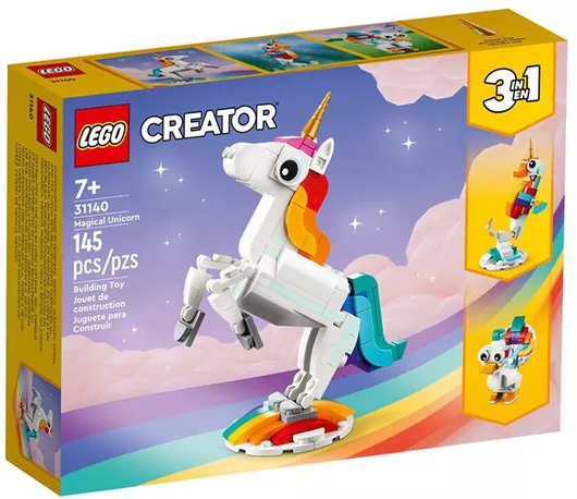 Lego Creator 3-in-1 Magical Unicorn για 7+ Ετών #31140