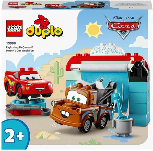 Lego Duplo Lightning McQueen & Mater's Car Wash Fun για 2+ Ετών #10996