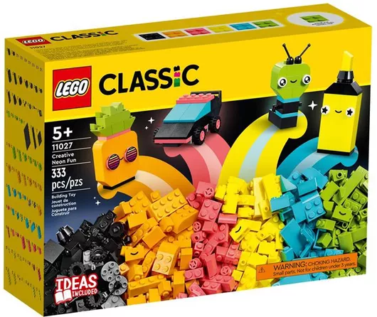 Lego Classic: Creative Neon Fun για 5+ Ετών #11027