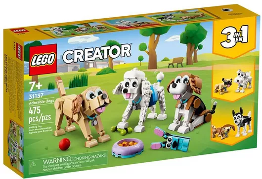 Lego Creator 3-in-1 Adorable Dogs για 7+ Ετών #31137