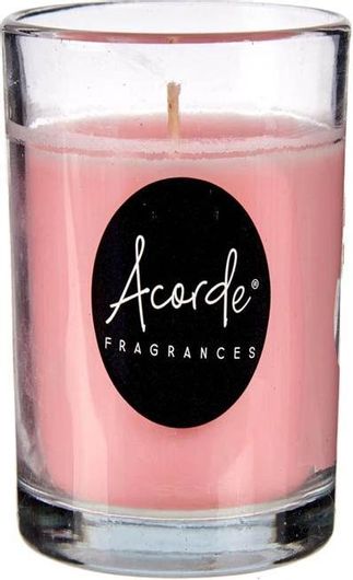 Αρωματικό Κερί BigBuy σε Βάζο Κρέμα Ροζ 100gr