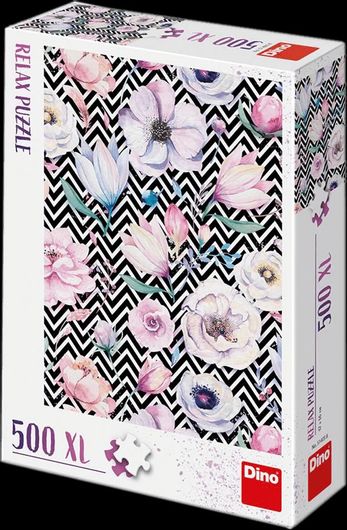 Puzzle Λουλούδια 2D 500 Κομμάτια