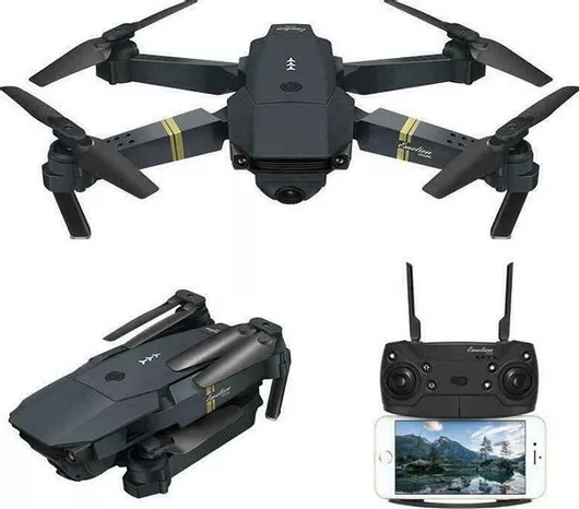 Drone Micro Foldable Σετ 998 με Κάμερα 1080p & Χειριστήριο Συμβατό με Smartphone