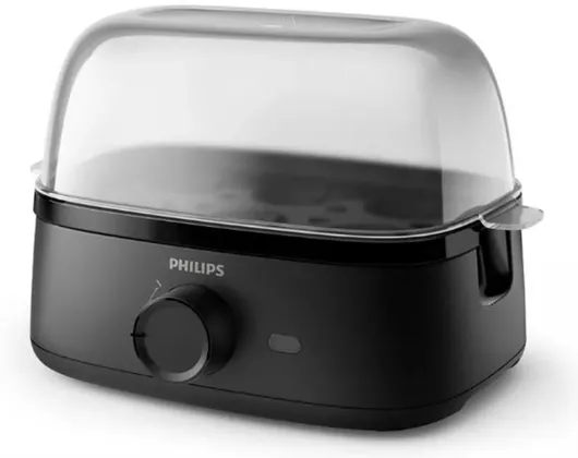 Βραστήρας Αυγών Philips HD9137/90 6 Θέσεων Μαύρο