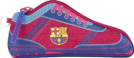 F.C. Barcelona Blaugrana Κασετίνα με 1 Θήκη Πολύχρωμη