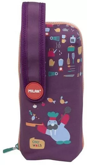 Milan Super Chefs Κασετίνα με 1 Θήκη Μοβ 31τμχ