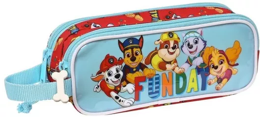 Paw Patrol Κασετίνα με 2 Θήκες Γαλάζιο