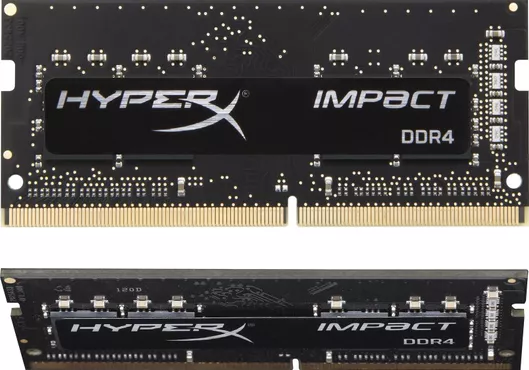 Μνήμη RAM Kingston Fury Impact 32GB DDR4 με 2 Modules (2x16GB) & Ταχύτητα 2666 για Laptop