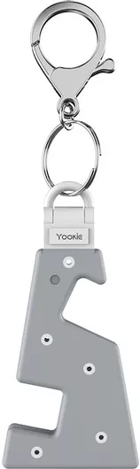 Μπρελόκ Yookie Γκρι