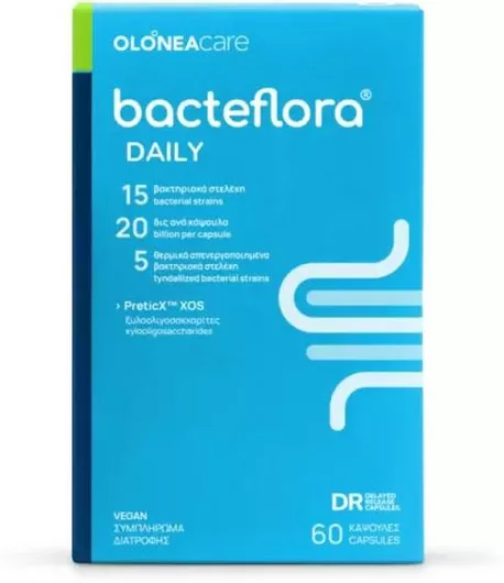 Προβιοτικά Olonea Bacteflora Daily 60 Κάψουλες