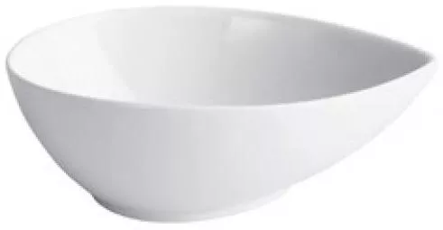 Σαλτσιέρα Πορσελάνης Σετ 6τμχ 10x4cm Λευκό