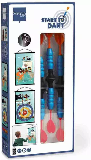 Στόχος Scratch Europe 6182060 με Βελάκια Βεντούζες