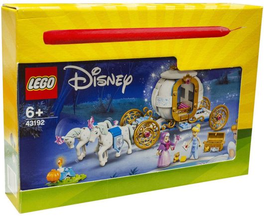 Παιχνιδολαμπάδα Lego Η Βασιλική Άμαξα της Σταχτοπούτας για 6+ Ετών