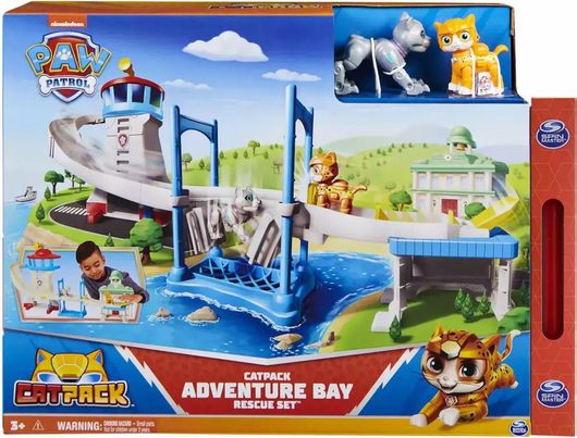 Παιχνιδολαμπάδα Spin Master Paw Patrol Cat Pack Adventure Bay Rescue Set για 3+ Ετών