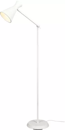 Φωτιστικό Δαπέδου Trio Lighting Enzo Υ150xΜ25cm με Ντουί για Λαμπτήρα E27 Λευκό