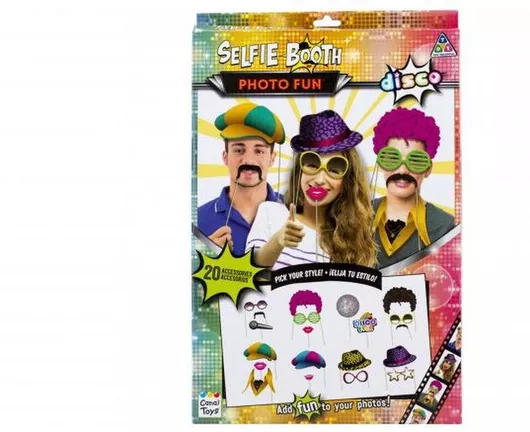 Photo Booth Props ''DISCO'' Σετ 20τμχ