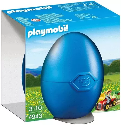 Playmobil Young children with tractor για 3 ετών