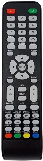 KAL Electronics Συμβατό Τηλεχειριστήριο 0145 για Τηλεοράσεις F&U