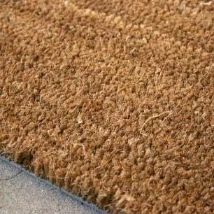 Πατάκι Εισόδου Κοκοφοίνικας Ορθογώνιο 100x100cm Καφέ