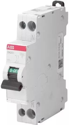 Αυτόματη Ασφάλεια ABB SN201 L-C20 Διπολική Στενή 20A