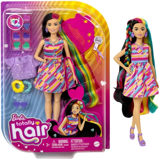 Barbie Totally Hair Heart με Αξεσουάρ