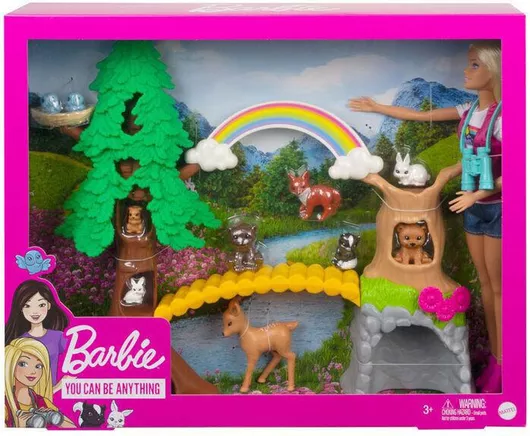 Barbie Σετ You Can Be Anything Wilderness Guide Κούκλα με Αξεσουάρ