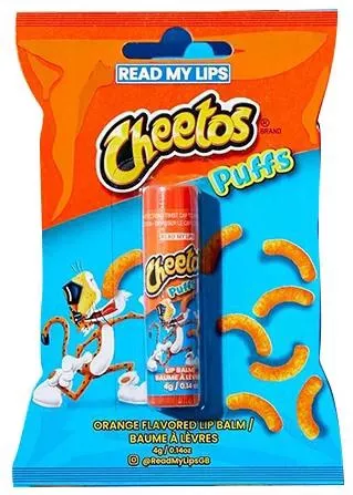 Lip Balm Read My Lips Cheetos Άρωμα Πορτοκάλι 4g